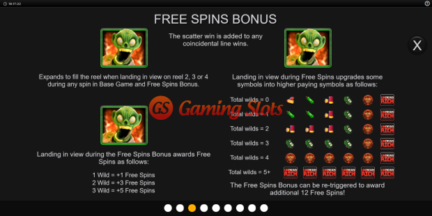 Game Rules for Undead Rich slot from Inspired Gaming