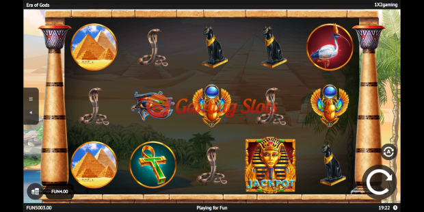 Era of Gods slot base game by 1X2 Gaming