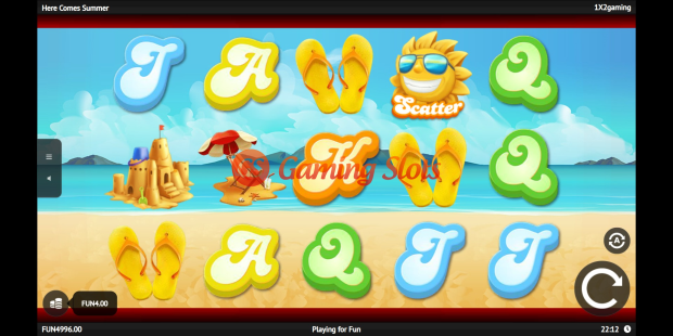 Here Comes Summer slot base game by 1X2 Gaming