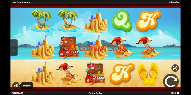 Here Comes Summer slot base game by 1X2 Gaming