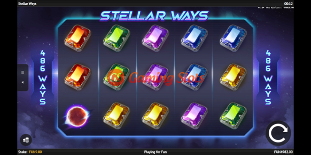 Stellar Ways slot base game by 1X2 Gaming