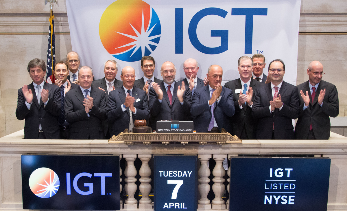 IGT on NYSE