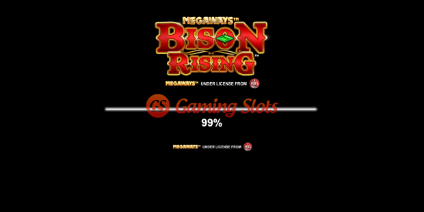Game Intro for Bison Rising Megaways Jackpot King slot from BluePrint Gaming