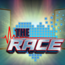 The Race Megaways slot logo from BTG