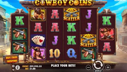 cowboy coins slot game