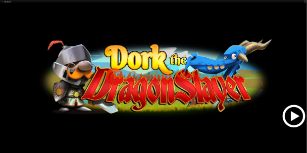 Game Intro for Dork The Dragon Slayer slot from BluePrint Gaming
