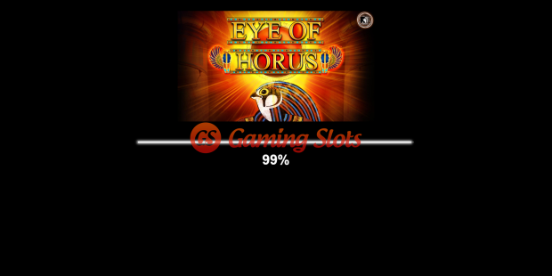 Game Intro for Eye of Horus Jackpot King slot from BluePrint Gaming