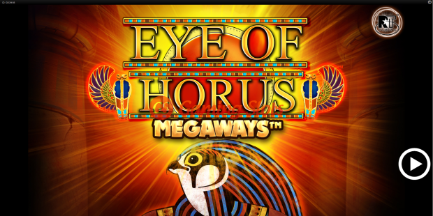 Game Intro for Eye Of Horus Megaways slot from BluePrint Gaming