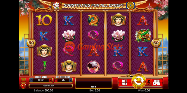 Base Game for Fortune Pays slot from Lightning Box Games