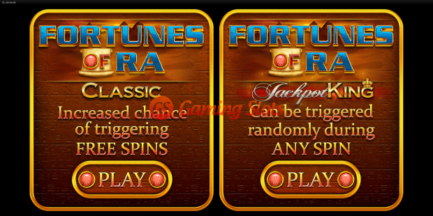 Game Intro for Fortunes of Ra slot from BluePrint Gaming
