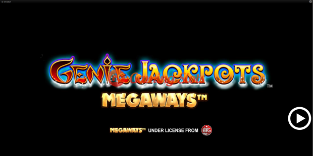 Game Intro for Genie Jackpots Megaways slot from BluePrint Gaming