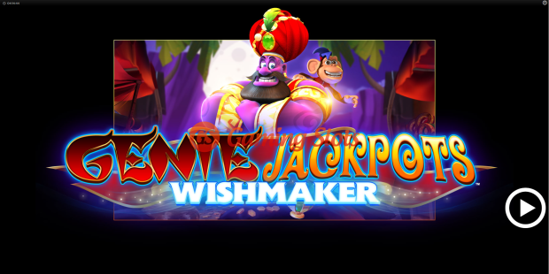 Game Intro for Genie Jackpots Wishmaker slot from BluePrint Gaming