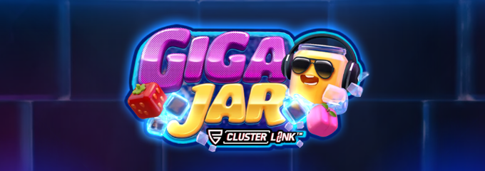 giga jar slot logo from Push Gaming