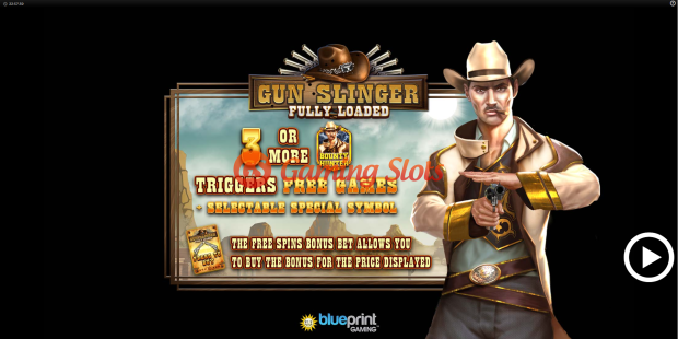 Game Intro for Gun Slinger Fully Loaded slot from BluePrint Gaming