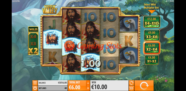 Game Intro for Hidden Valley slot from Quickspin