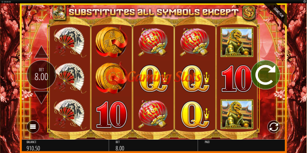 Base Game for Imperial Dragon slot from BluePrint Gaming