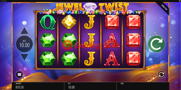 Base Game for Jewel Twist slot from BluePrint Gaming
