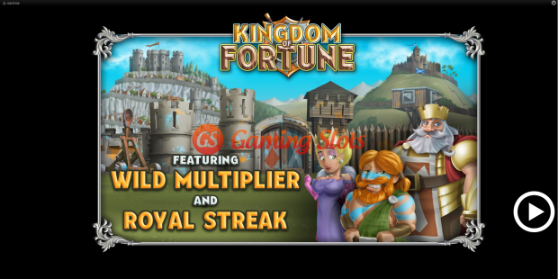 Game Intro for Kingdom of Fortune slot from BluePrint Gaming