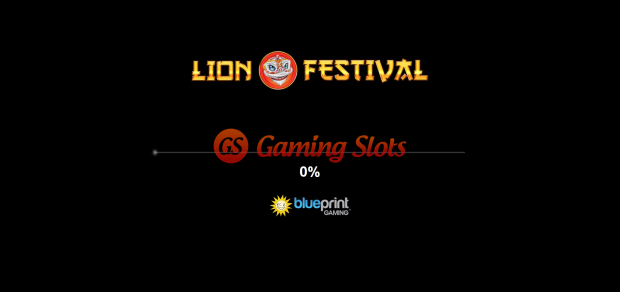 Game Intro for Lion Festival slot from BluePrint Gaming