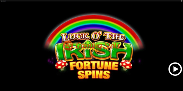 Game Intro for Luck O' The Irish Fortune Spins slot from BluePrint Gaming