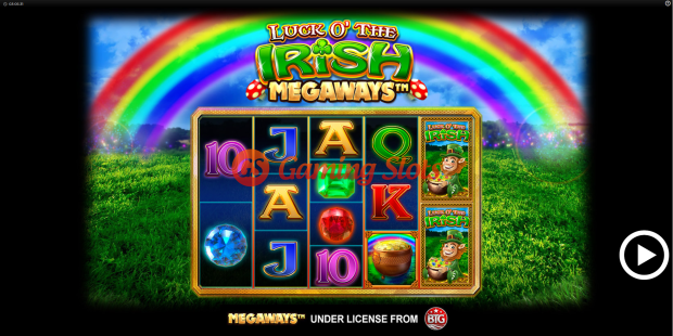 Game Intro for Luck O' The Irish Megaways slot from BluePrint Gaming