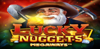 Cover art for Lucky Nuggets Megaways slot