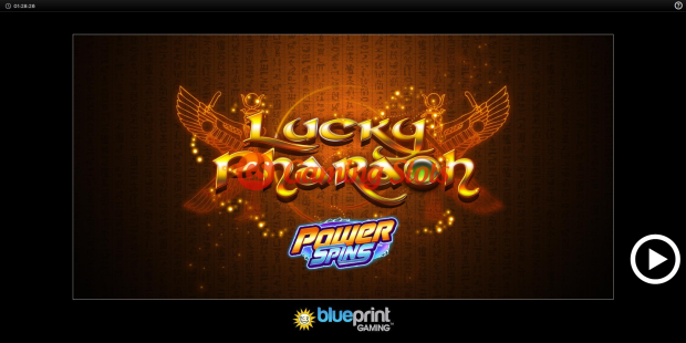 Game Intro for Lucky Pharaoh slot from BluePrint Gaming