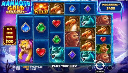 mammoth gold megaways slot game