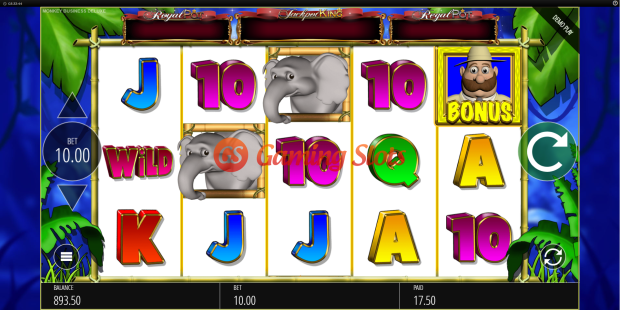Base Game for Monkey Business Deluxe slot from BluePrint Gaming