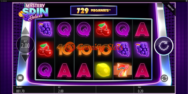 Base Game for Mystery Spin Deluxe slot from BluePrint Gaming