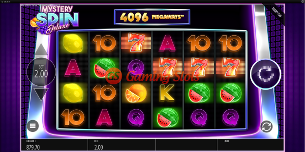 Base Game for Mystery Spin Deluxe slot from BluePrint Gaming