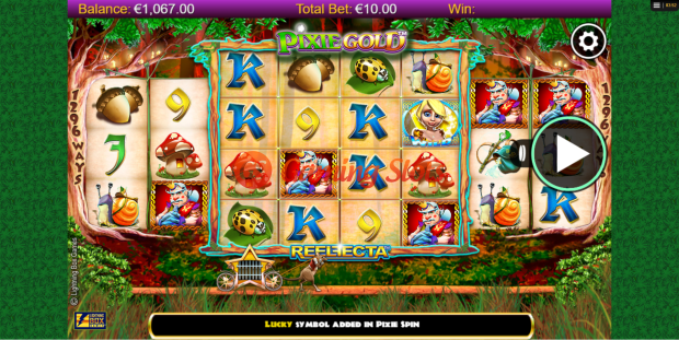 Base Game for Pixie Gold slot from Lightning Box Games