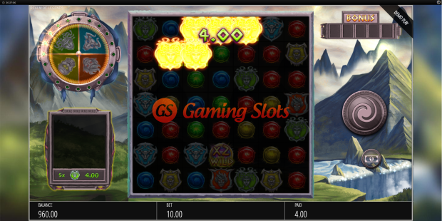 Base Game for Realm of Legends slot from BluePrint Gaming