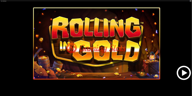 Game Intro for Rolling in Gold slot from BluePrint Gaming