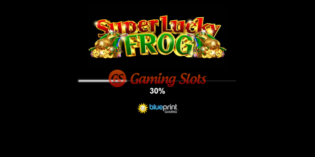 Game Intro for Super Lucky Frog slot from BluePrint Gaming