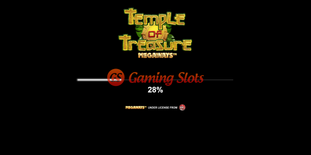 Game Intro for Temple of Treasure Megaways slot from BluePrint Gaming
