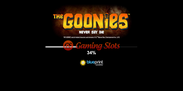 Game Intro for The Goonies Jackpot King slot from BluePrint Gaming