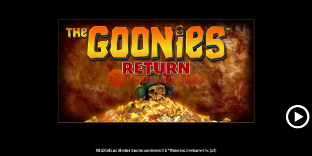 Game Intro for The Goonies Return slot from BluePrint Gaming