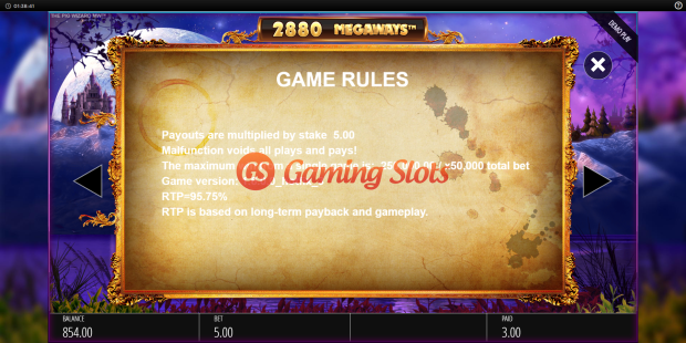 Game Rules for The Pig Wizard Megaways slot from BluePrint Gaming