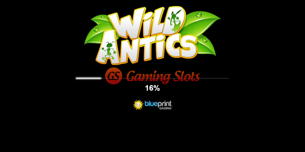 Game Intro for Wild Antics slot from BluePrint Gaming