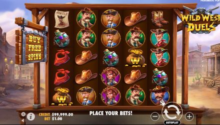 wild west duels slot game
