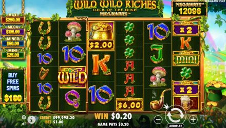 wild wild riches megaways slot game