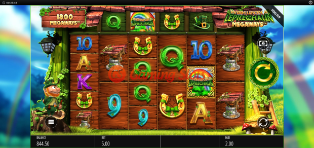 Base Game for Wish Upon a Leprechaun Megaways slot from BluePrint Gaming