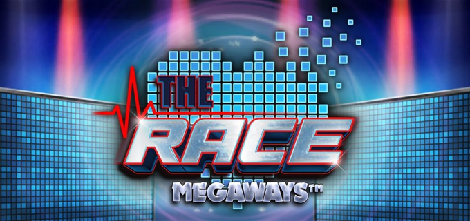 The Race Megaways slot banner