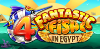 Cover art for 4 Fantastic Fish in Egypt slot