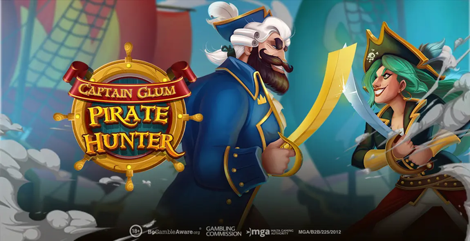 Captain Glum Pirate Hunter Slot banner