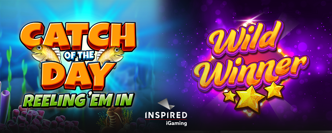 Catch of The Day Reeling ‘Em In and Wild Winner slots banner