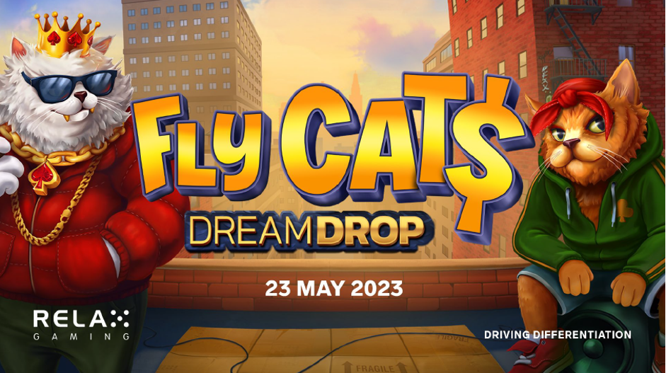 fly cats slot banner
