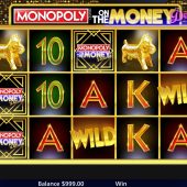 monopoly on the money deluxe slot game