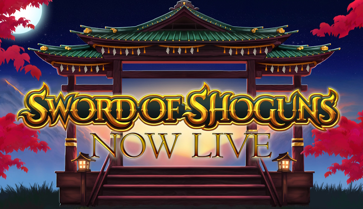 sword of shoguns slot now live banner